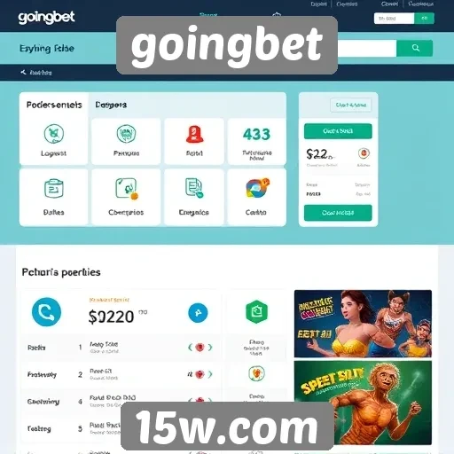 Avaliação de funcionalidades do site goingbet